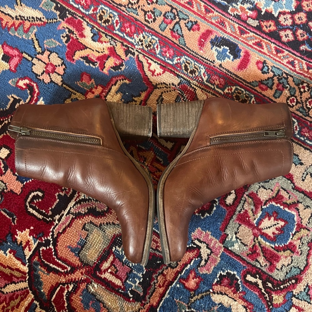 Frye Addie Double Zip Booties 9.5 - Picture 2 of 8